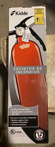 Kidde 2.5lb fire extinguisher 1-A:10-B:C brand new in box With Wall Mount