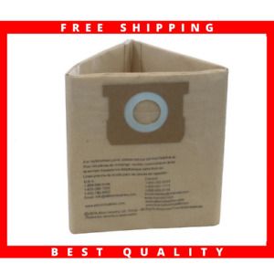 4 Gal. Original Manufacturer Filter Bags For Porter Cable/Stanley Wet/Dry Vacuum