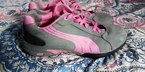 Puma F-2413-11 Women&#039;s Safety Shoes Slip-oil Resistance Steel Toe Size 9.5