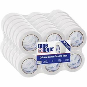 Tape Logic Carton Sealing Tape 2.2 Mil 2&#034; x 110 yds White 36/Case by Discount...