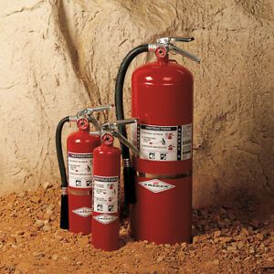 Amerex A413 Fire Extinguisher, 120B:C, Purple K, 20 Lb
