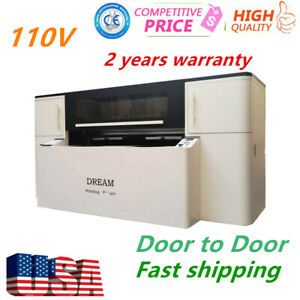 DTG Printer Direct to Garment Printer 4 Industrial Printing Heads 110V