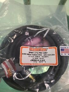 Weld-Tec SPWT-17V-PW-12RP Pipe Weld Torch PKG-Air Cooled 12 1/2 ft 70 Head Value