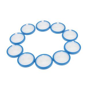 10 Pieces Scientific Disposable Lab Driven Filter Membrane MCE 25mm 0.45um