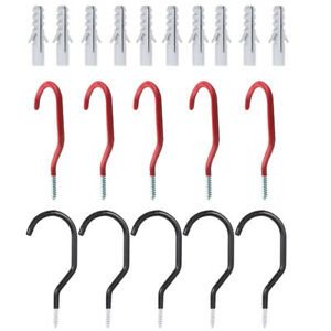 10 Sets Multifunctional Heavy Duty Ceiling Hanger Bike Hooks