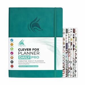 Clever Fox Planner Daily PRO - 8.5 x 11&#034; A4 Size Daily Life Planner and Grati...
