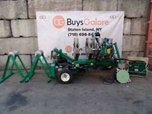 McElroy 618 Pipe Fusion Machine Welder Gas Motor Shaver Heating Iron Works Fine