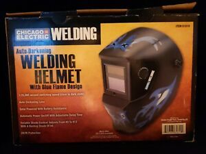 Adjustable Shade Auto-Darkening Welding Helmet Face Shield Solar Lightweight