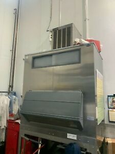 ICE-O-MATIC SELF CONTAINED 1000 LB FLAKER, AIR COOLED. INCLUDES FOLLET BIN