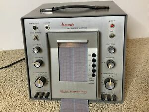 Brush Instruments Clevite Brush Recorder Mark II Direct Writing Recorder EUC
