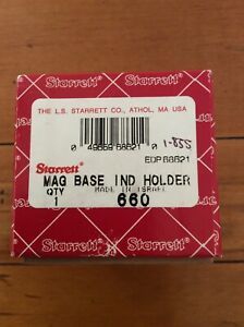 Starrett magnetic base 660