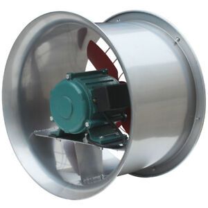 220V 24 inch Fan Explosion-proof Fan Axial Fan Cylinder Pipe