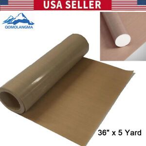 36&#034; x5 Yard Self-Adhesive Fabric Sheet Roll 5Mil Thickness Heat Resistant Fabric