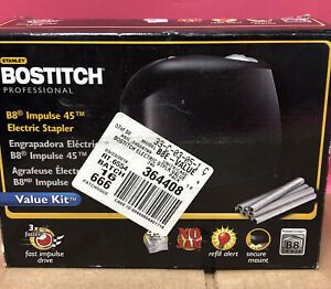 Bostitch B8 Impulse 45 Electric Stapler 45 Sheet Capacity Value Kit Used