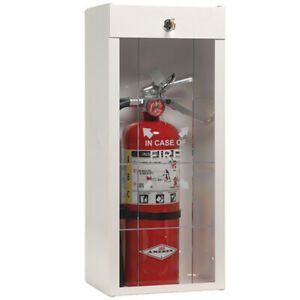 JL Industries Classic Series Metal Extinguisher Cabinet, 25 3/4&#034;H x 9 1/2&#034;W x 6
