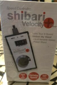 Shibari Velocity Variable Speed Controller 120v for Wand Massager