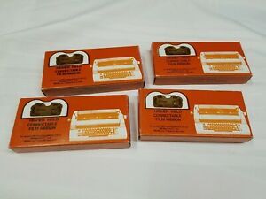4 Film Ribbons from Office Depot for IBM Correcting Selectric II&amp;III Typewriter
