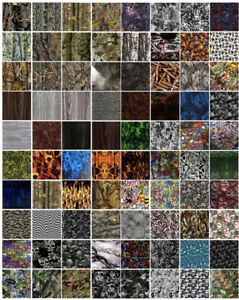 Hydrographics Film Water Transfer Printing 10 Packs Of Amazing Random Water Tran