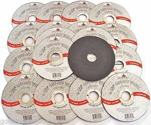 20 GOLIATH INDUSTRIAL 4-1/2&#034; CUT OFF WHEELS CW41278 DISCS ANGLE GRINDER GRINDING