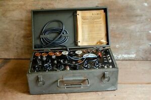 Military Signal Corps I-177-B Mutual Conductance Tube Tester