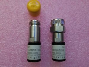 HP Agilent 909F # 00909-60009 and # 00909-60010 50Ohm Termination&#039;s