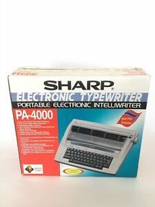 Sharp Electronic Typewriter PA-4000