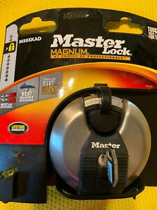 Master Lock M50XKAD Magnum Shrouded Padlock - 3-1/8 With 1 Key