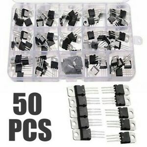 Voltage Transistor 50pcs Assortment Switching Mix Regulator Accessories