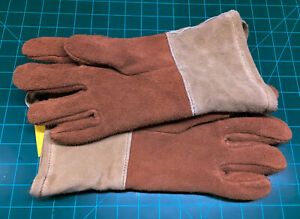 LL Bean Fireplace Gloves, Extra-Long, Insuleahter, *New*