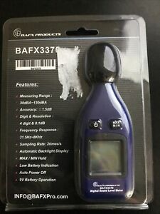 Bafx Products BAFX3370 Digital Sound Level Meter
