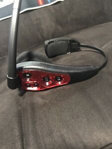 HME HS6000 RED Wireless Drive Thru Intercom Headset Works Great With Battery OEM