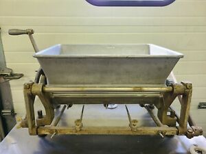 Rhodes Kook-e-King Bench Top Manual Cookie Depositor Dough Cutter with 3 Dies