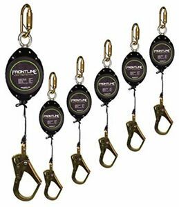 Frontline RPW20R Web Single Leg 20ft SRL with Steel Rebar Hook End | Lightweight