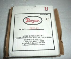 Dwyer 603A-13 Differential Pressure Transmitter 2 3 or 4 Wire  S-36