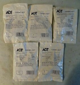 Lot Of 5 - ADT 1085WG-ADT Alarm Contact - New Old Stock