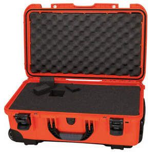 NANUK CASES 935-1003 Case,W/Foam,22&#034; L,14&#034; W,Orange