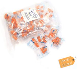 Quality Foam Earplugs 50 Pair- 32Db Noise Cancelling Sound Blocking Soft Ear Plu
