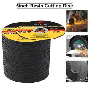 10pcs 5&#034; x 7/8&#034; Cut Off Wheel Metal &amp; Stainless Steel Angle Grinder Cutting Disc