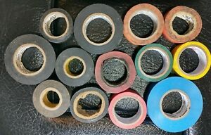 Electrical Tape Used Lot of 13