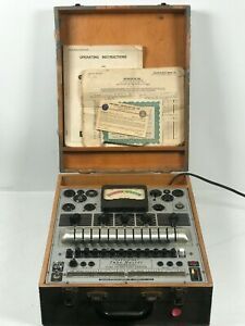 Vintage PRECISION Tube Master Series 10-12 , tube &amp; battery tester , used
