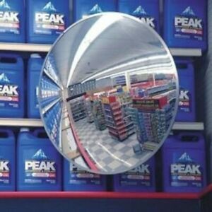 Store Display Fixtures NEW CIRCULAR 18&#034; CONVEX GLASS SECURITY MIRROR