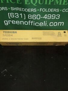 NEW GENUINE TOSHIBA eStudio 2040C 2540C 4540C ColorCopier BLACK Toner P/N TFC25K