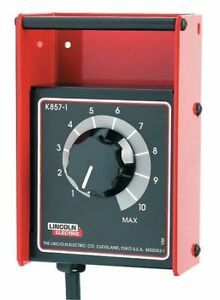 LINCOLN ELECTRIC K857-1 Remote Output Control,6-Pin 100 ft