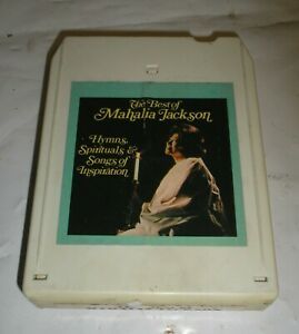 The Best Of Mahalia Jackson - Hymns Spirituals Songs Inspiration - 8 Track Tape