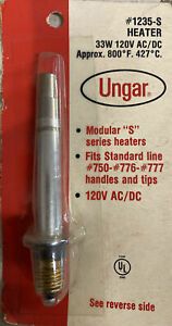Ungar Soldering Iron Heater 1235-S , 33W 120V 800F