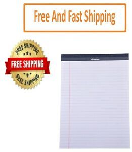members mark legal pad - perforated white 15-pack