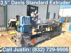 3.5” Davis Standard Extruder.