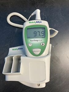 Welch Allyn SureTemp Plus 690 Thermometer with Probe and Wall Mount