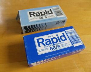 Rapid  66/8 Staples for Electric Staplers