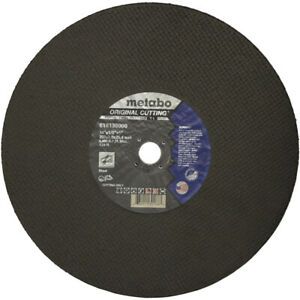 14 Inch x 20mm 10-Pack Metabo High Speed Masonry Cutoff Wheels Auction Special